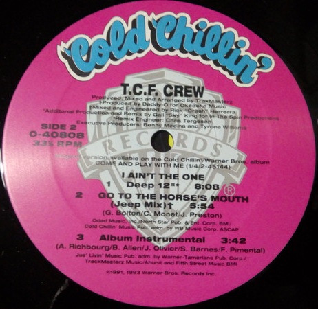 画像2: T.C.F. Crew - I Ain't The One/Go To The Horse's Mouth (Jeep Mix)   12"