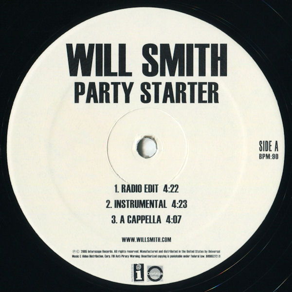 画像1: Will Smith - Party Starter/Switch 12"