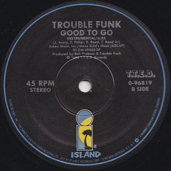 画像3: Trouble Funk - Good To Go (Vocal LP Vers/Inst) 12"