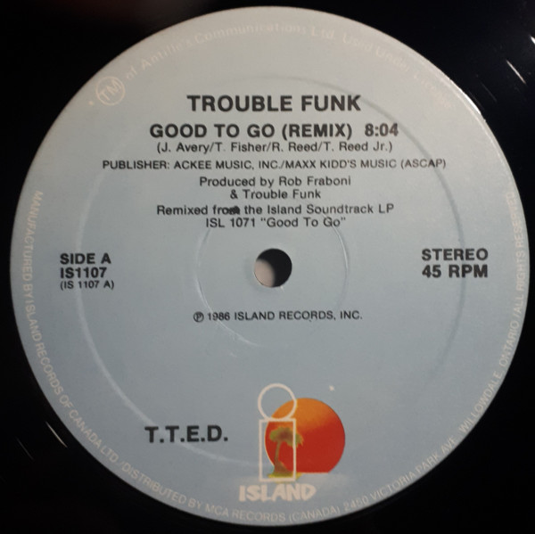 画像2: Trouble Funk - Good To Go (Remix/Remix Edit/Remix Instl)  12"