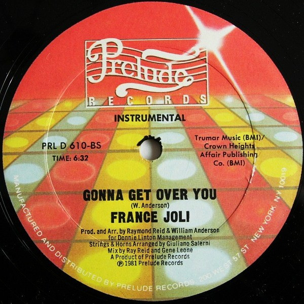 画像4: France Joli - Gonna Get Over You  12"