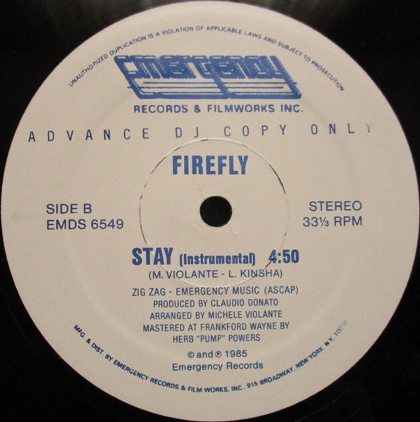画像2: Firefly - Stay  12"