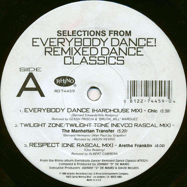 画像1: V.A - Selections From - Everybody Dance! Remixed Dance Classics (3)  12"