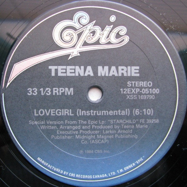 画像3: Teena Marie - Lovergirl  12"