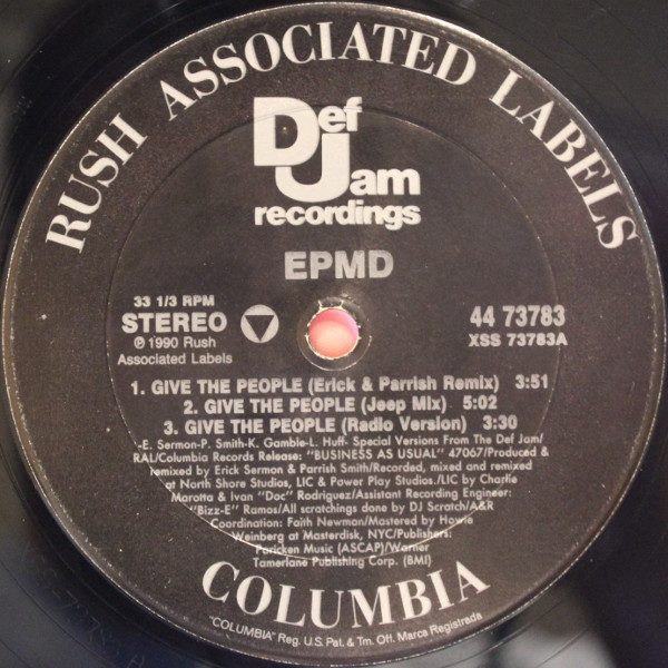 画像2: EPMD - Give The People/Manslaughter  12"